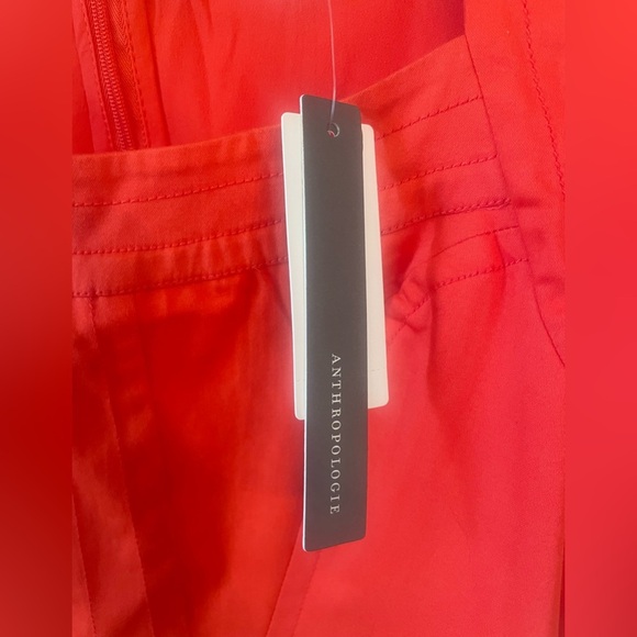 NWT Maeve Anthropologie Mini Dress XS Polka Dot Red - Picture 10 of 11